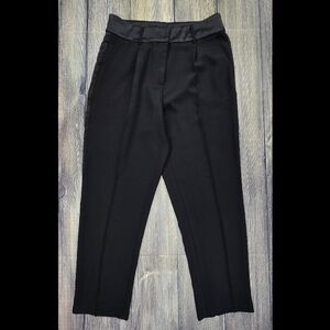 Greylin Black Tapered Leg Dress Pants